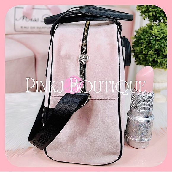 💗👜{Juicy Couture} Stunning Dusty Blush {Queen Of Everything} Weekender Bag! - Picture 2 of 6